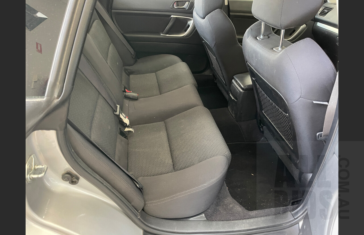 2/2007 Subaru Liberty 2.5i MY07 4d Wagon Silver  2.5L