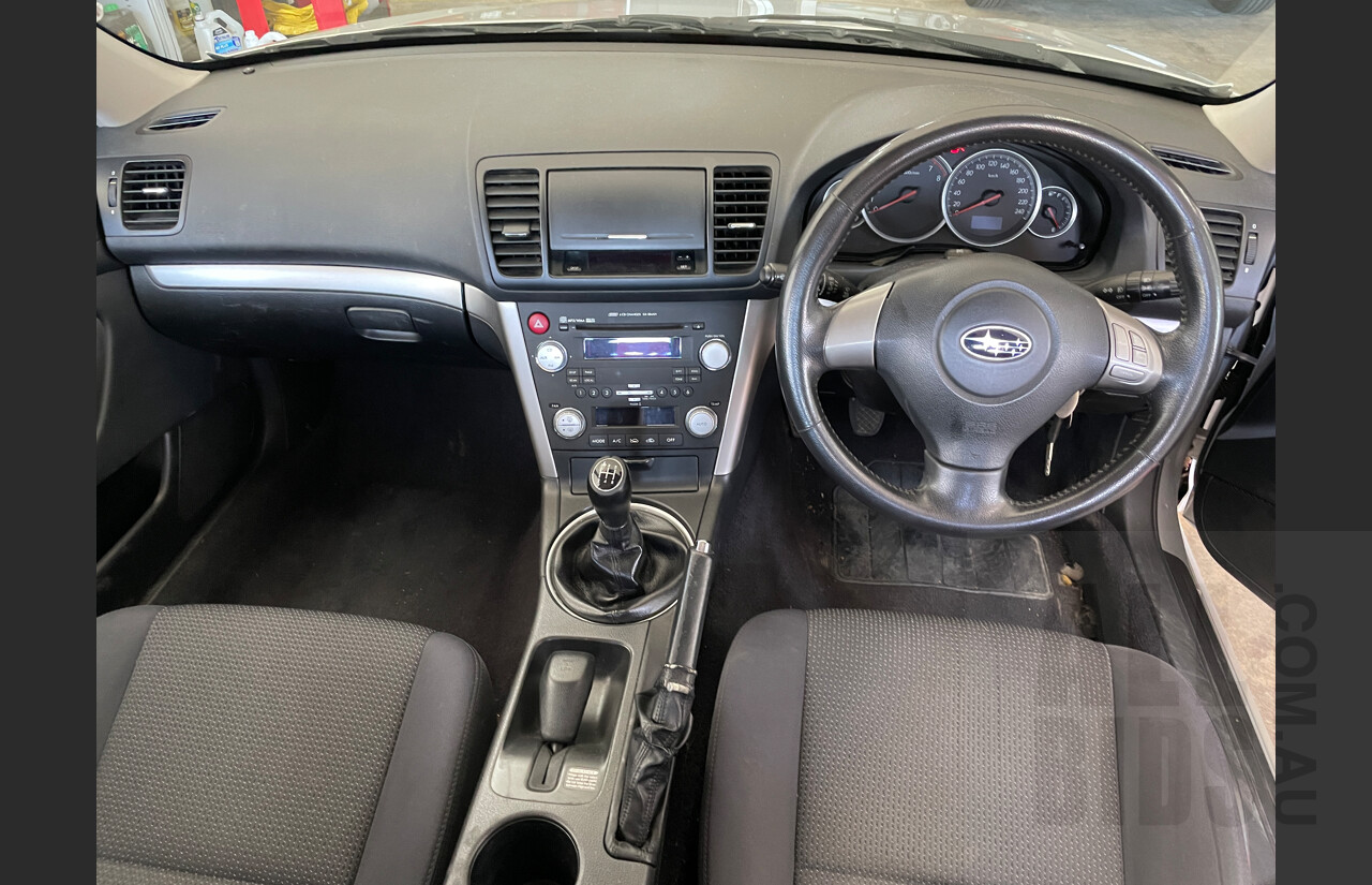 2/2007 Subaru Liberty 2.5i MY07 4d Wagon Silver  2.5L