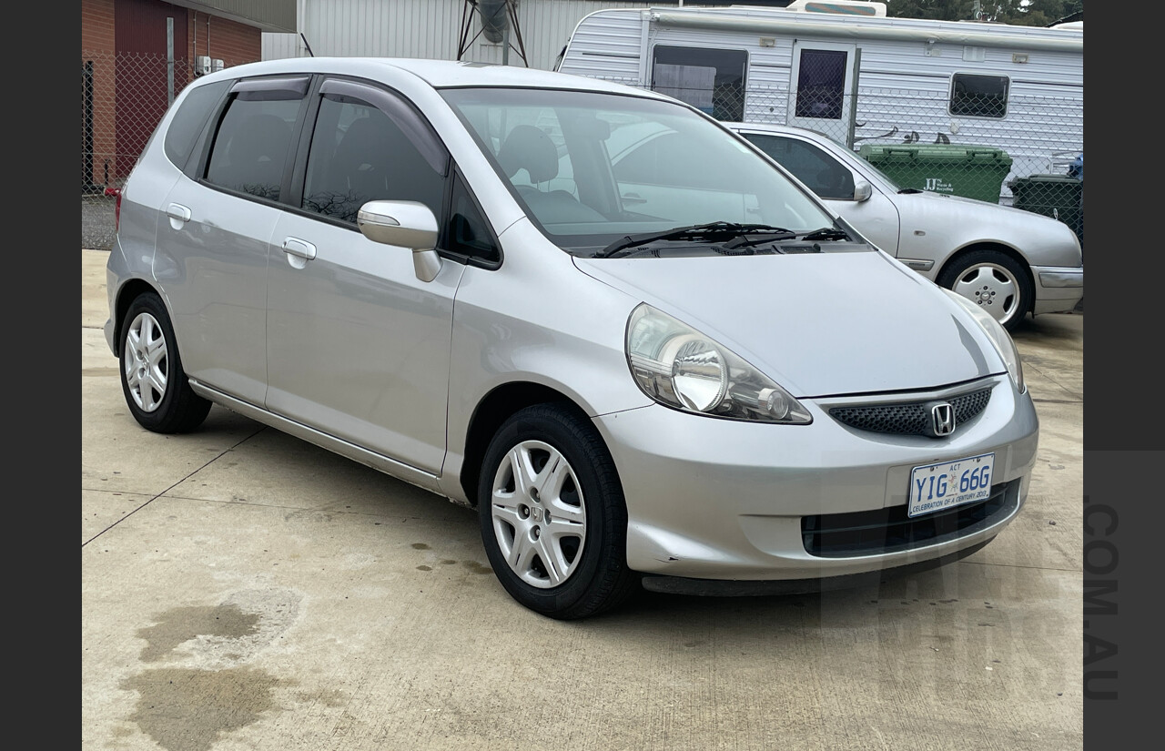7/2007 Honda Jazz VTI 5d Hatchback Silver 1.5L