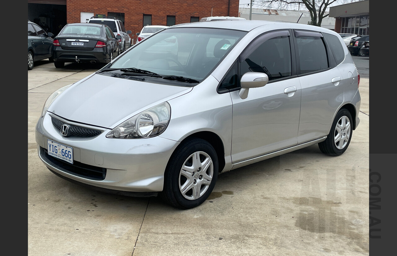 7/2007 Honda Jazz VTI 5d Hatchback Silver 1.5L