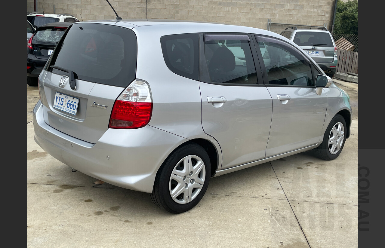 7/2007 Honda Jazz VTI 5d Hatchback Silver 1.5L