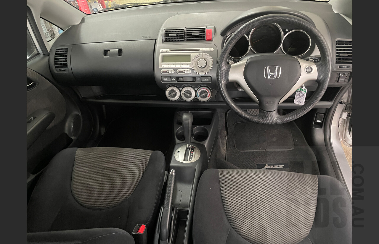 7/2007 Honda Jazz VTI 5d Hatchback Silver 1.5L