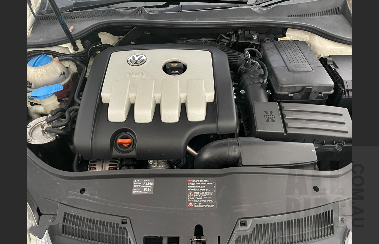 7/2006 Volkswagen Jetta 2.0 TDI 1KM 4d Sedan White 2.0L