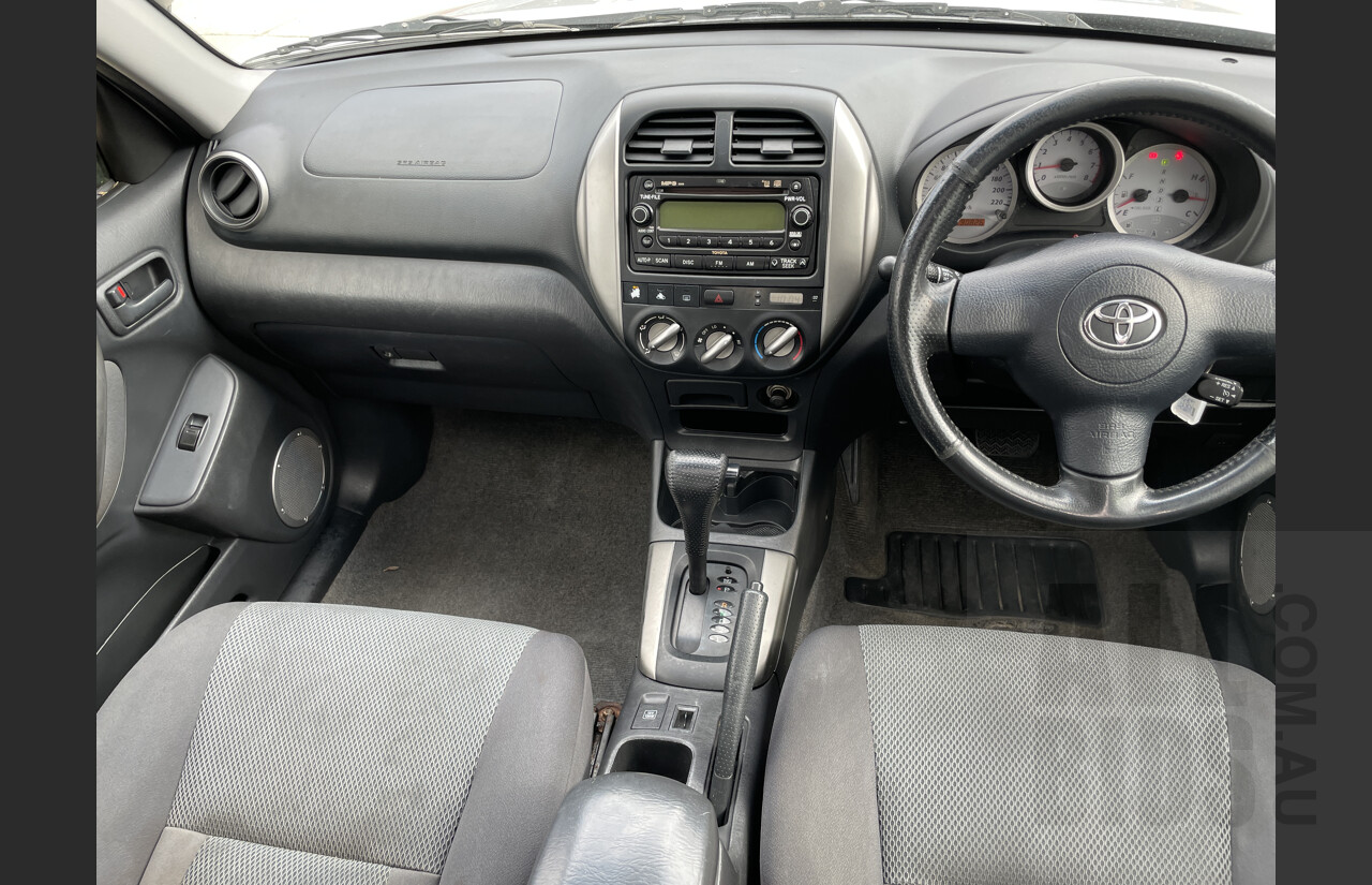 6/2005 Toyota Rav4 Cruiser (4x4) ACA23R 4d Wagon Silver  2.4L