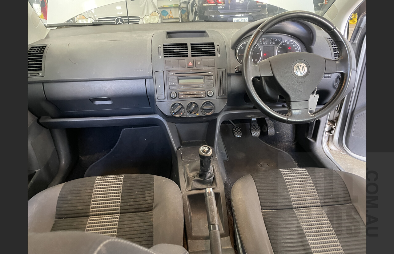 10/2008 Volkswagen Polo Pacific TDI 9N MY08 UPGRADE 5d Hatchback Silver 1.9L