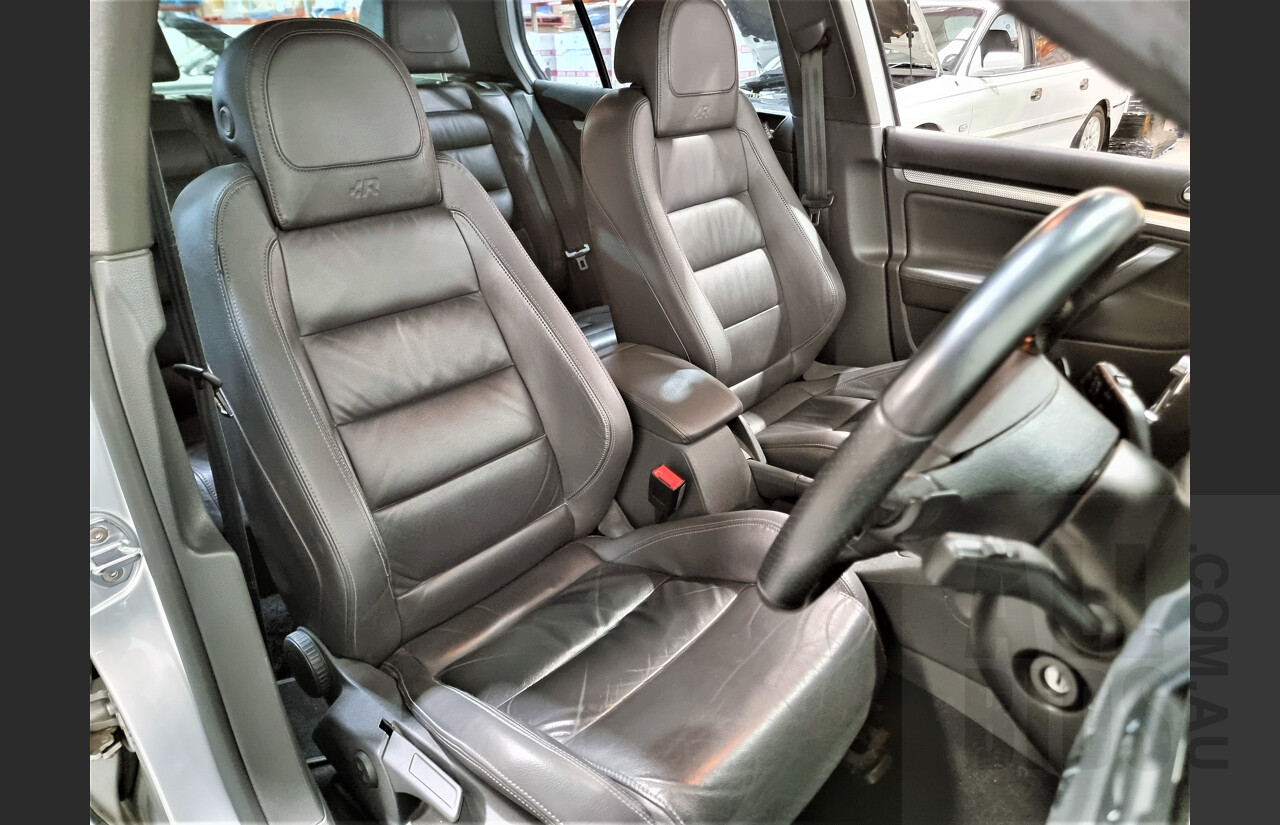 7/2009 Volkswagen Golf R32 MK5 1K MY09 5d Hatchback Metallic Silver 3.2L AWD VR6