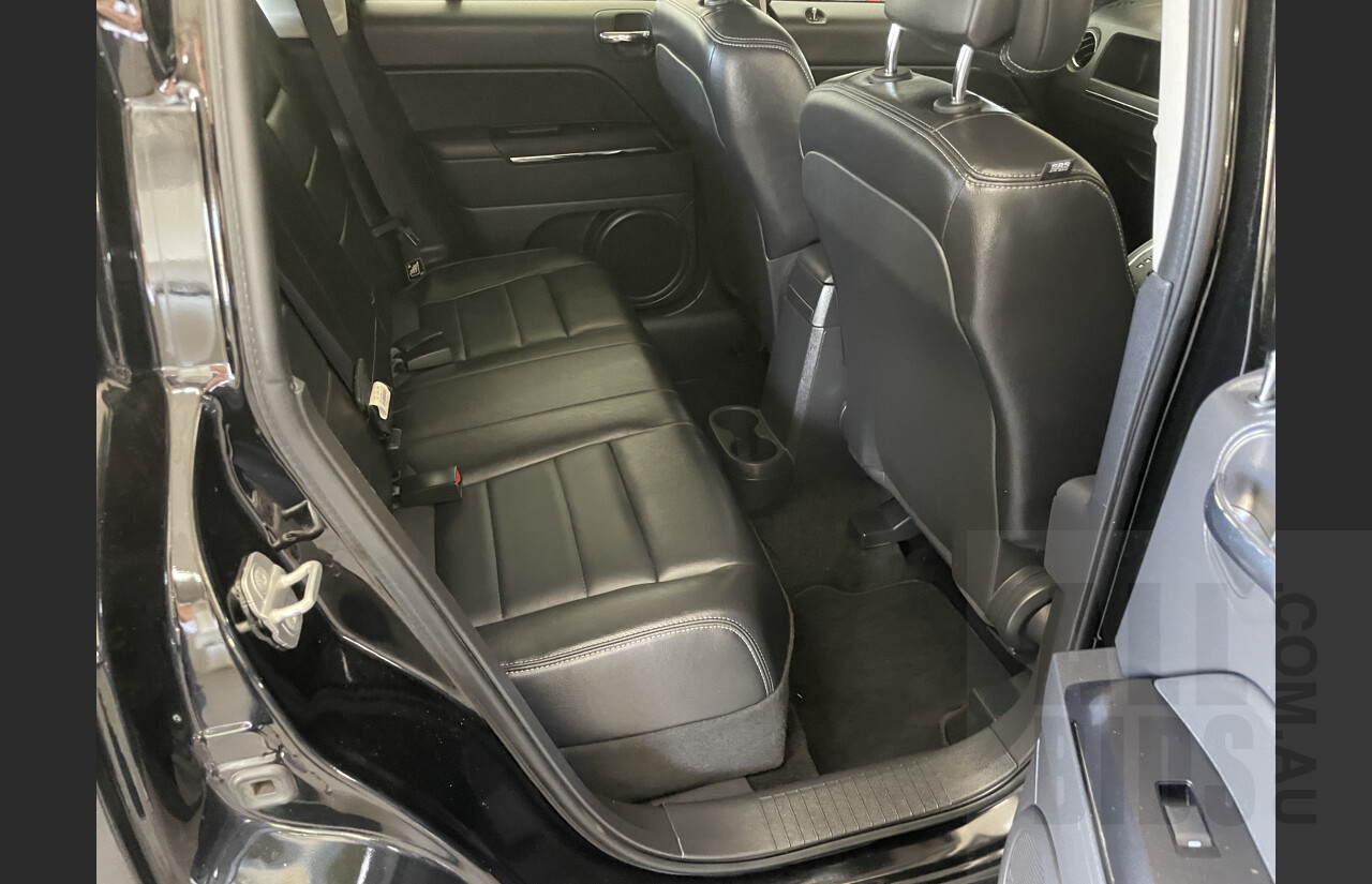 4/2013 Jeep Compass Limited (4x4) MK MY12 4d Wagon Black 2.4L