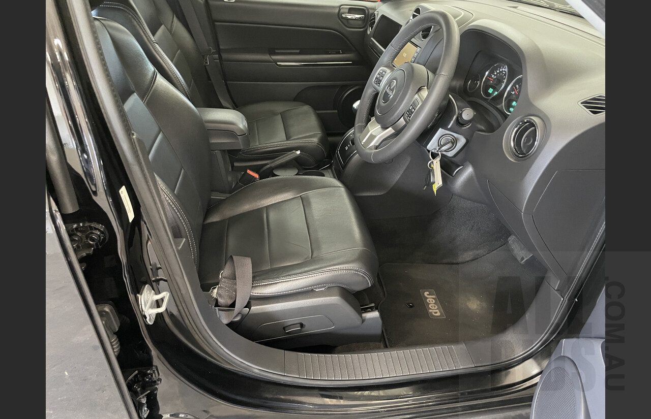 4/2013 Jeep Compass Limited (4x4) MK MY12 4d Wagon Black 2.4L