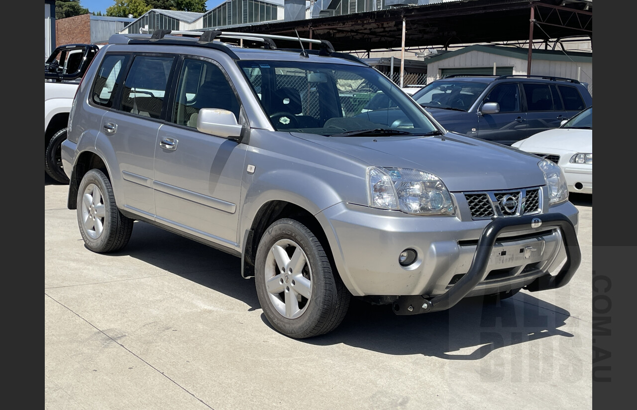 5/2006 Nissan X-trail Ti (4x4) T30 4d Wagon Silver  2.5L