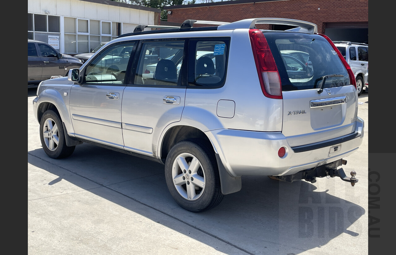 5/2006 Nissan X-trail Ti (4x4) T30 4d Wagon Silver  2.5L