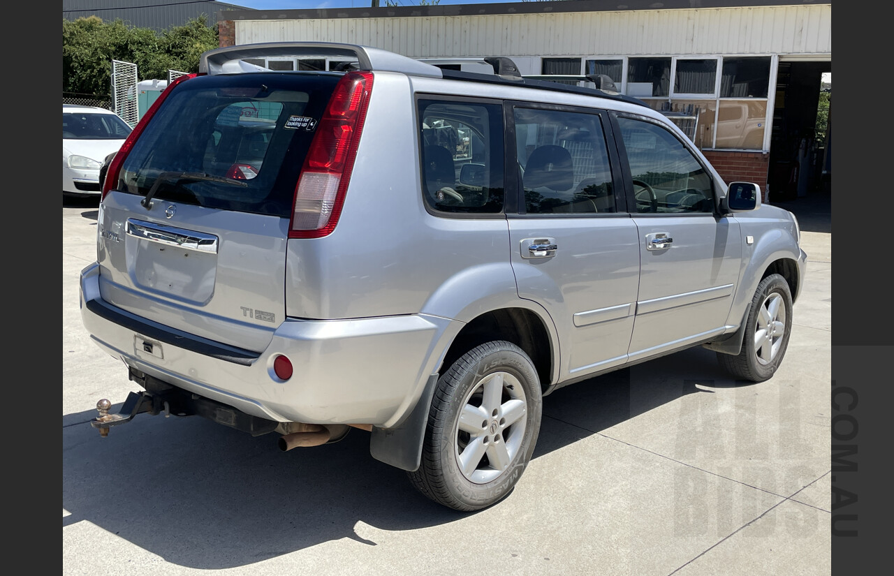 5/2006 Nissan X-trail Ti (4x4) T30 4d Wagon Silver  2.5L