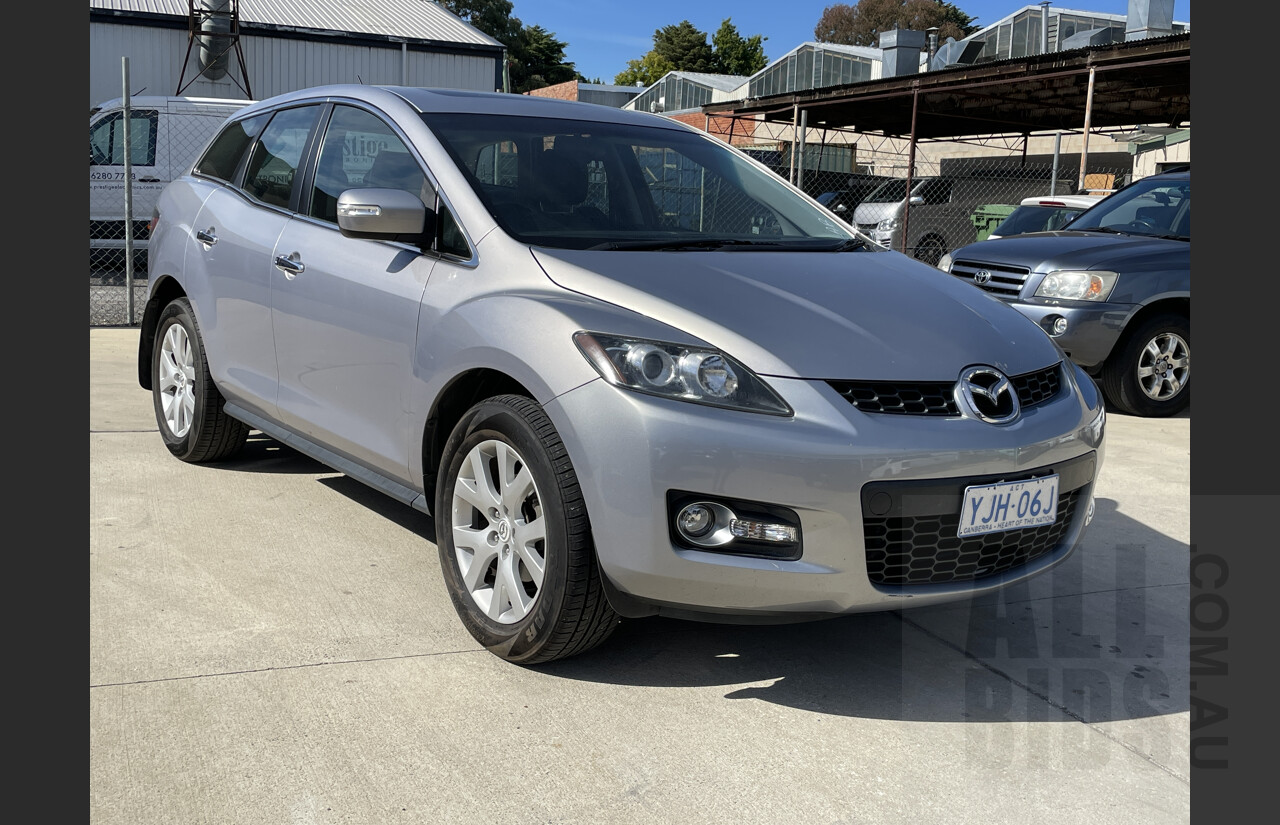 5/2008 Mazda Cx-7 Classic (4x4) ER 4d Wagon Silver  2.3L