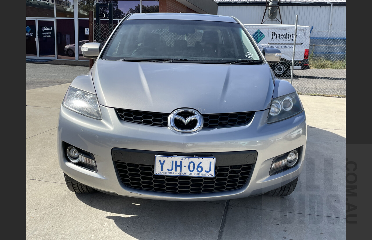 5/2008 Mazda Cx-7 Classic (4x4) ER 4d Wagon Silver  2.3L