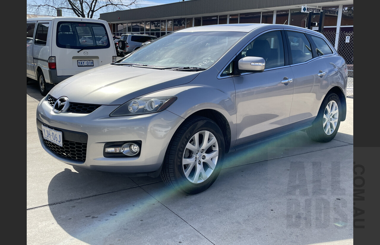 5/2008 Mazda Cx-7 Classic (4x4) ER 4d Wagon Silver  2.3L