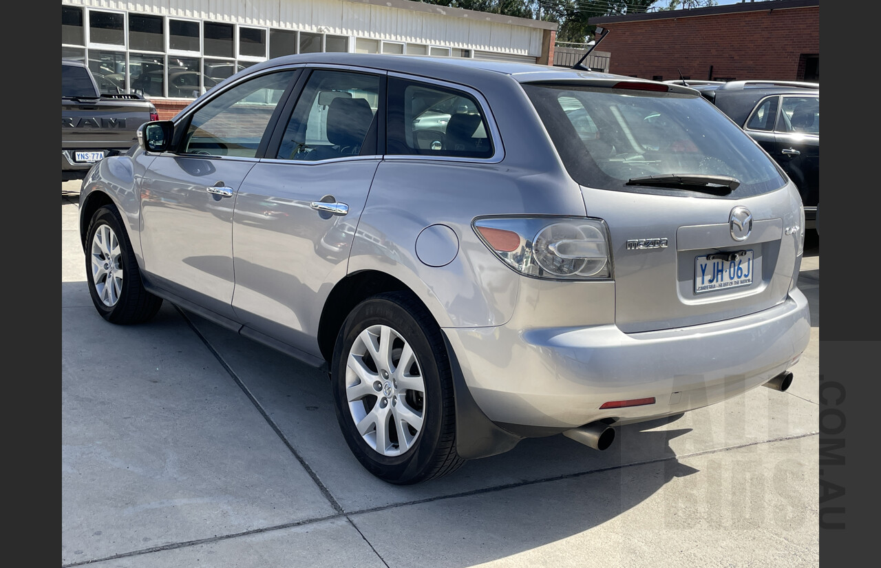 5/2008 Mazda Cx-7 Classic (4x4) ER 4d Wagon Silver  2.3L