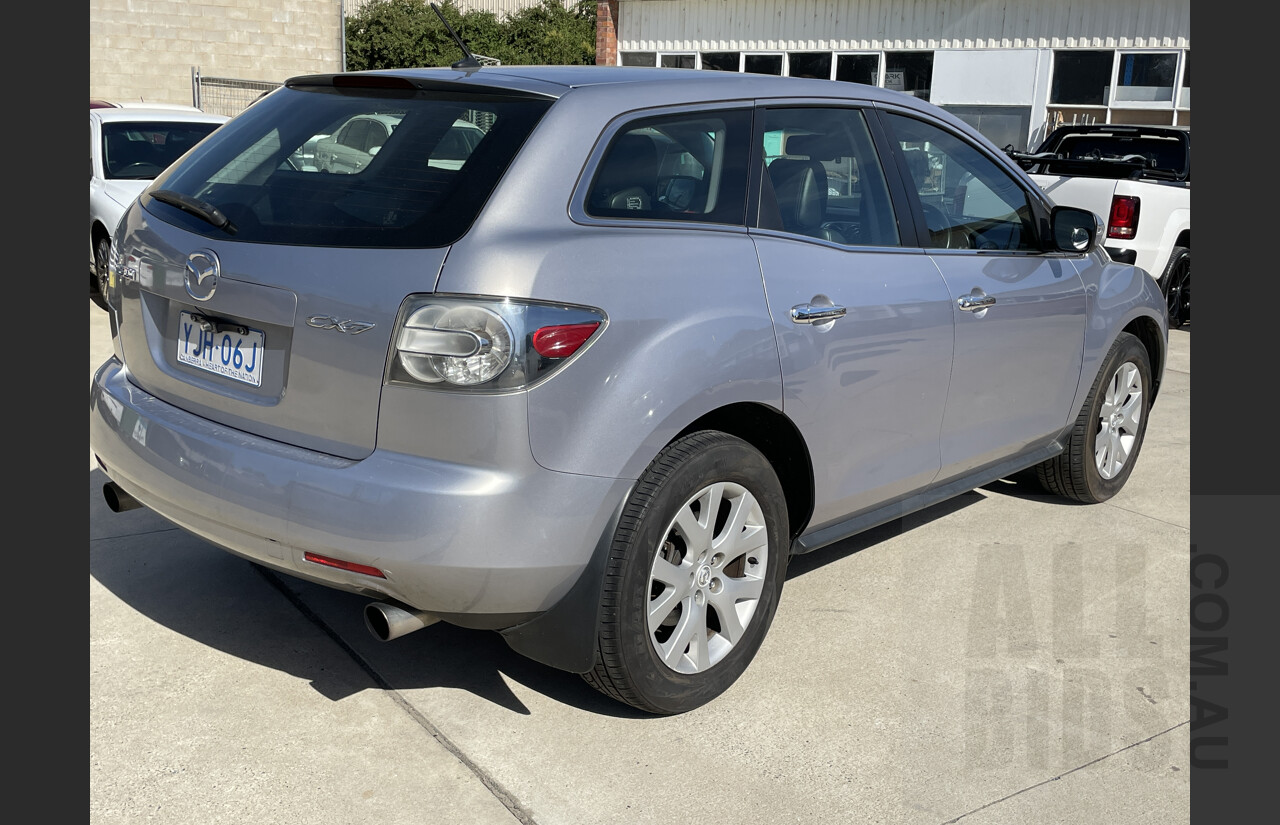 5/2008 Mazda Cx-7 Classic (4x4) ER 4d Wagon Silver  2.3L