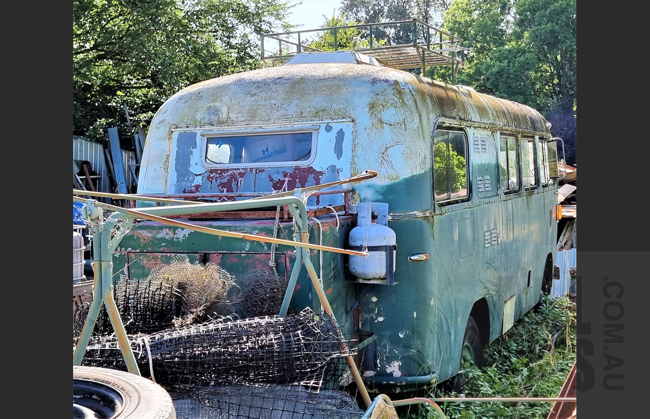 Circa 1950's BMC 345FG 4x4 Bus / Motorhome - Project Vehicle