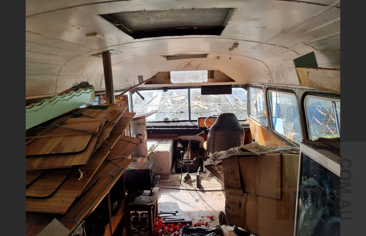 Circa 1950's BMC 345FG 4x4 Bus / Motorhome  - Project Vehicle