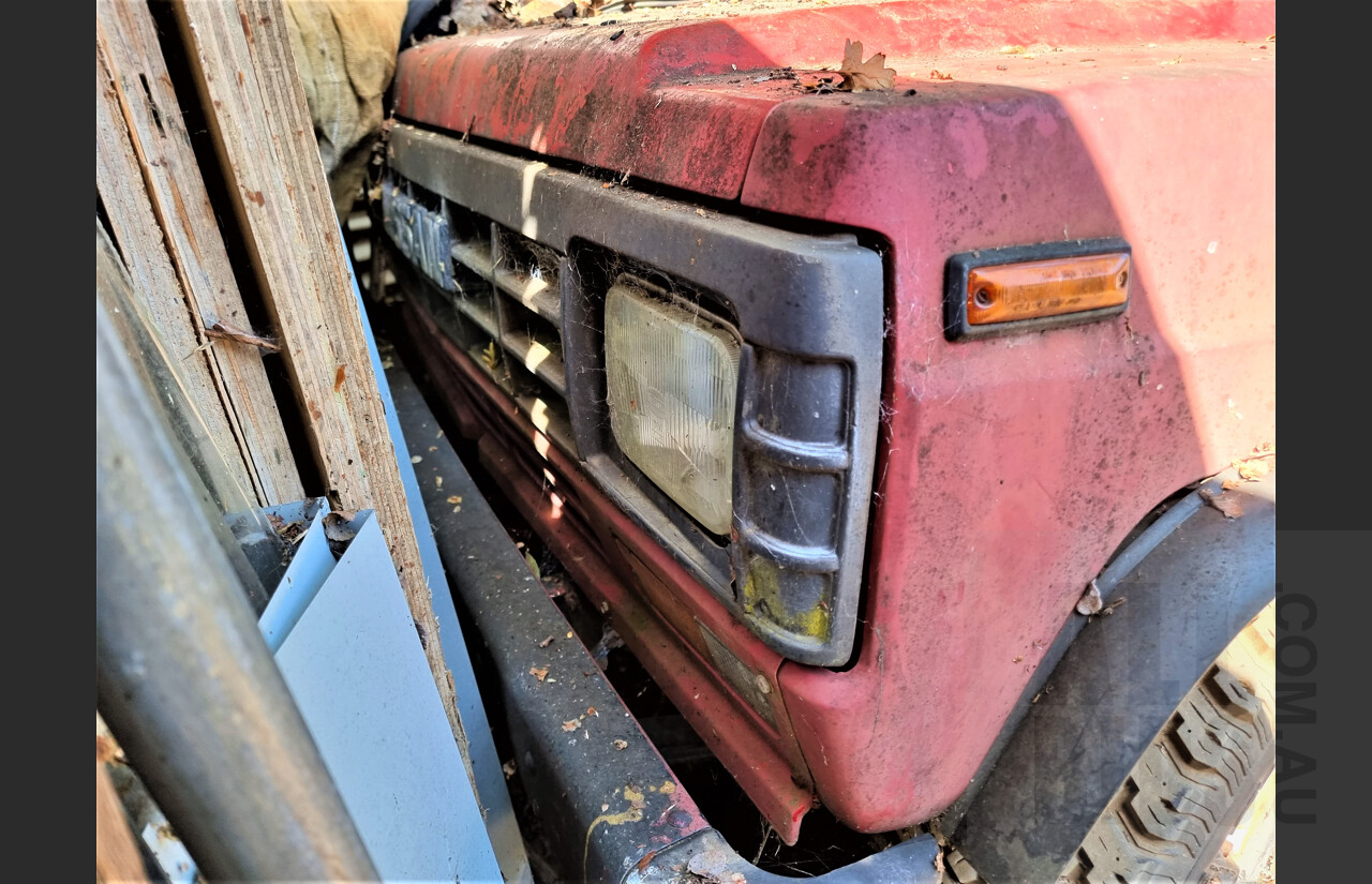 9/1984 Nissan Patrol (4x4) SWB 2d Hardtop Red 2.8L