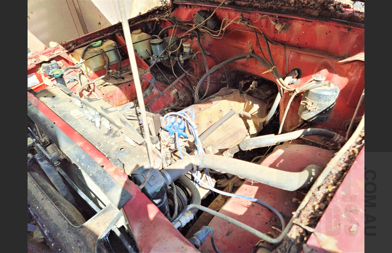 9/1984 Nissan Patrol (4x4) SWB 2d Hardtop Red 2.8L