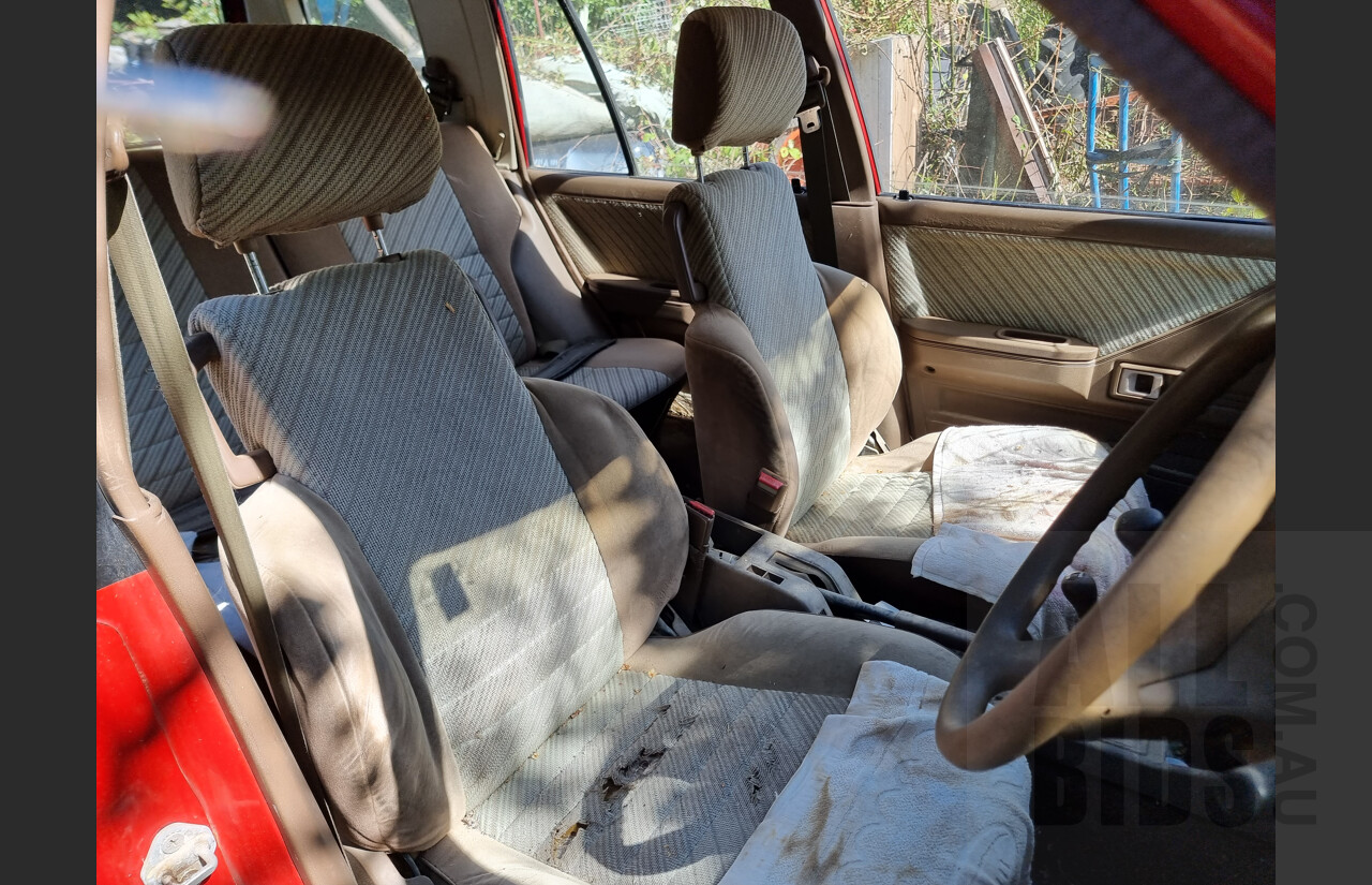 10/1986 Toyota Tercel SR5 (4x4) 4d Wagon Red 1.5L