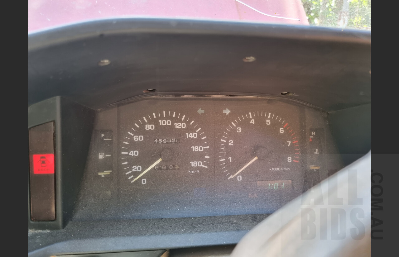 10/1986 Toyota Tercel SR5 (4x4) 4d Wagon Red 1.5L