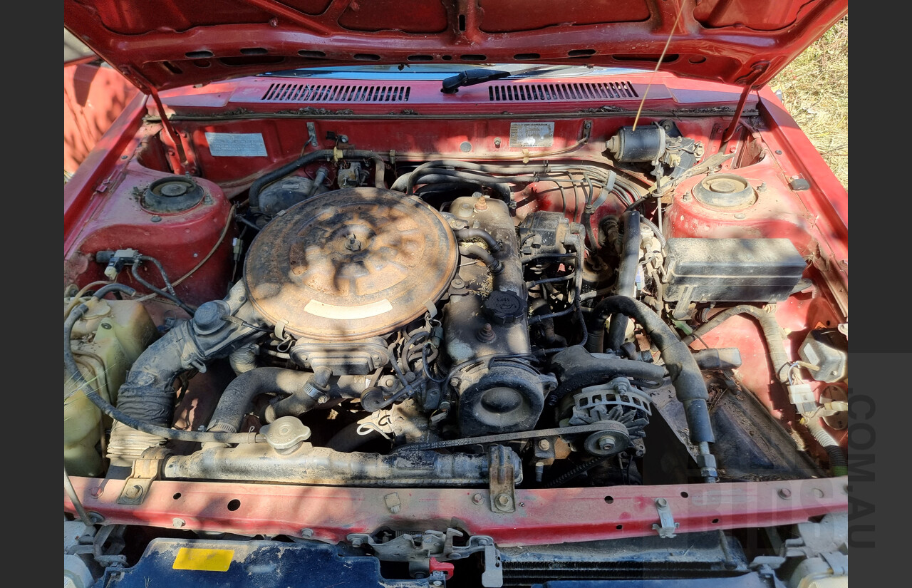 10/1986 Toyota Tercel SR5 (4x4) 4d Wagon Red 1.5L