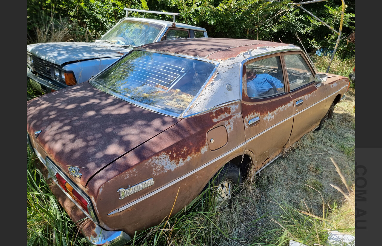 6/1974 Datsun 180b GL 4d Sedan Brown 1.8L - Project Car