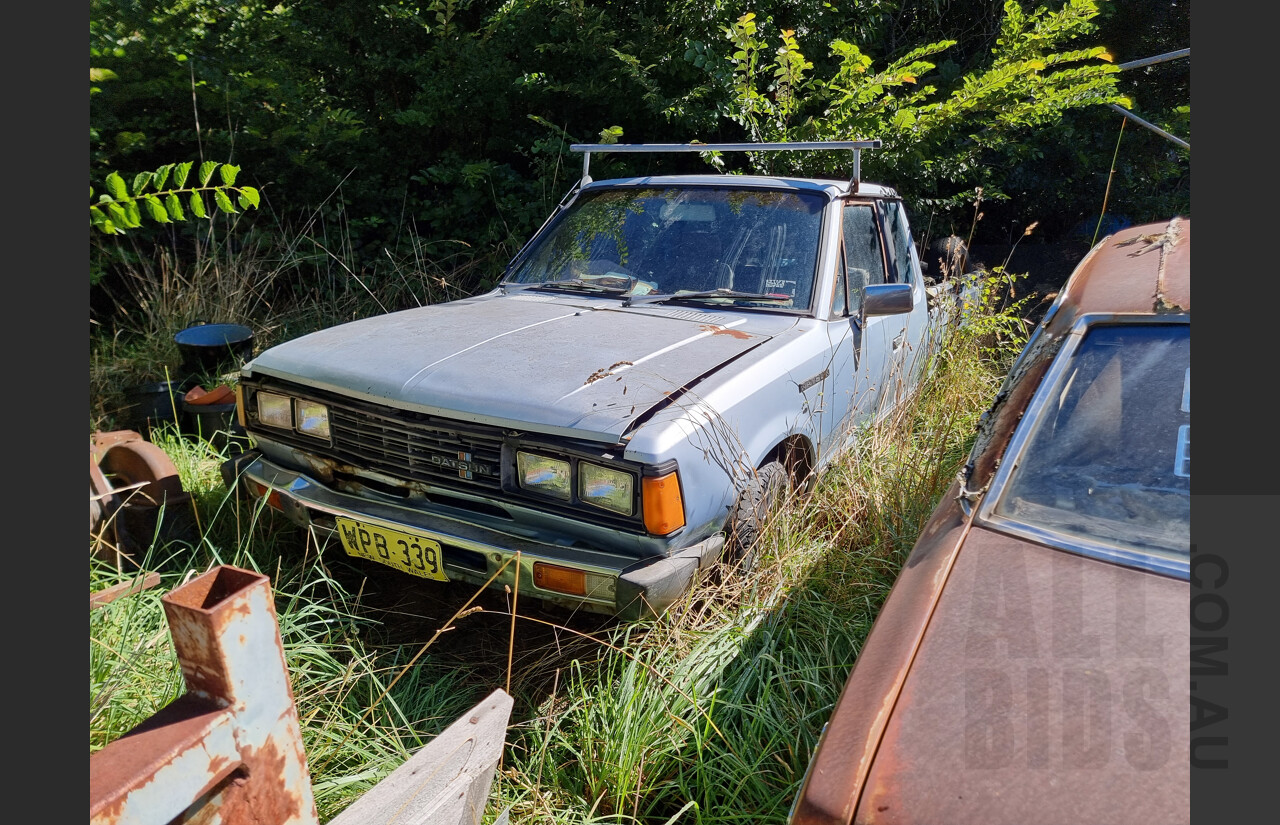 7/1982 Nissan Datsun 720 King Cab P/up Blue 1.8L