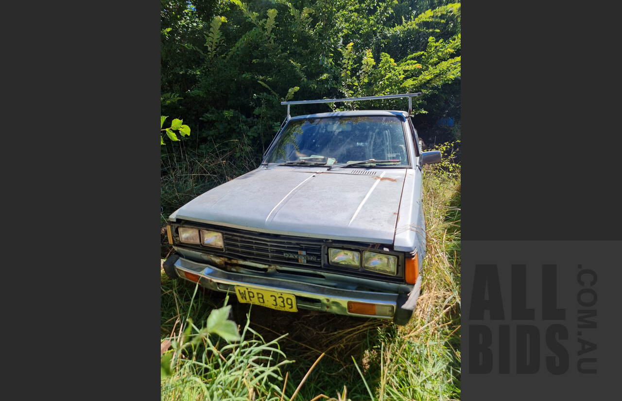 7/1982 Nissan Datsun 720 King Cab P/up Blue 1.8L
