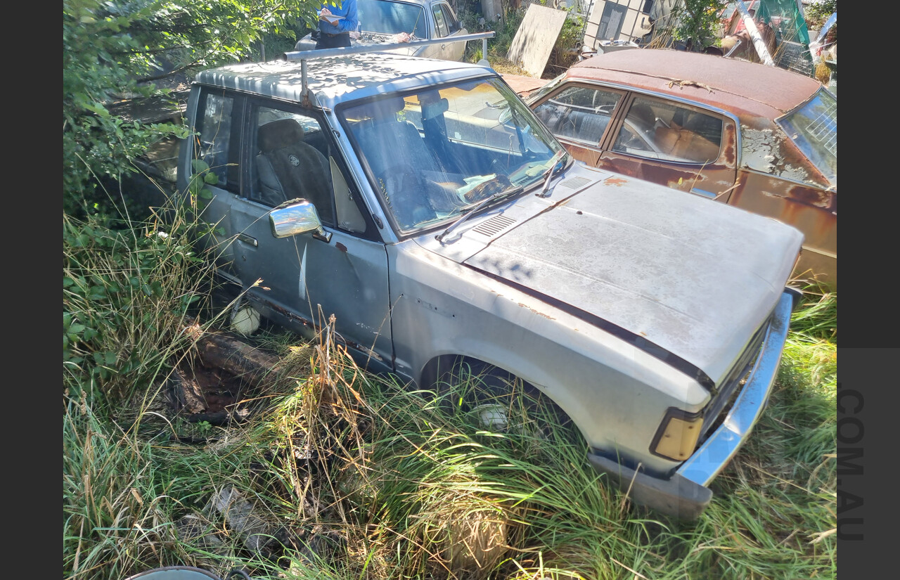 7/1982 Nissan Datsun 720 King Cab P/up Blue 1.8L