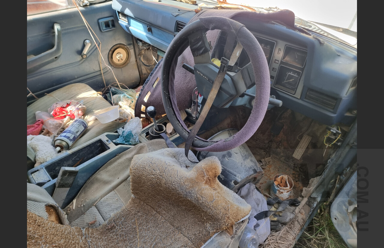 7/1982 Nissan Datsun 720 King Cab P/up Blue 1.8L