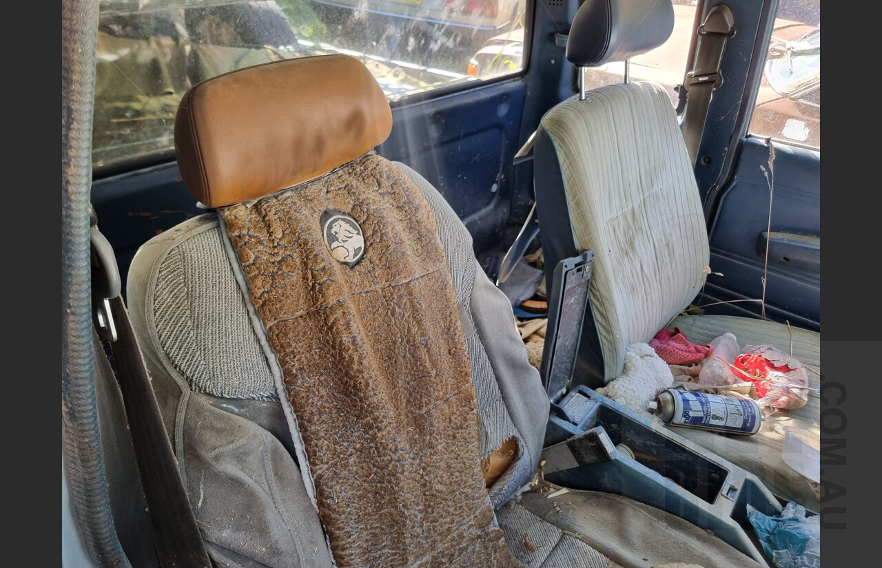 7/1982 Nissan Datsun 720 King Cab P/up Blue 1.8L