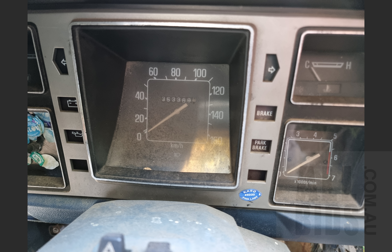 7/1982 Nissan Datsun 720 King Cab P/up Blue 1.8L