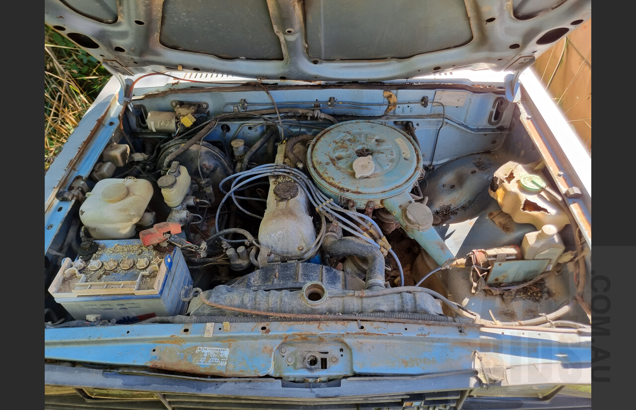 7/1982 Nissan Datsun 720 King Cab P/up Blue 1.8L