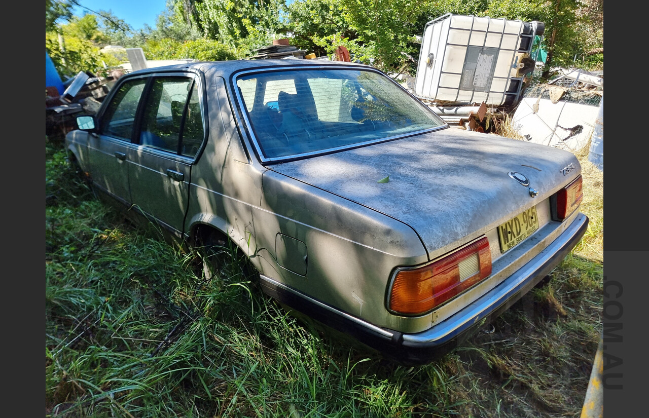 12/1985 BMW E23 735i Executive 4d Sedan Gold 3.4L - Project Car