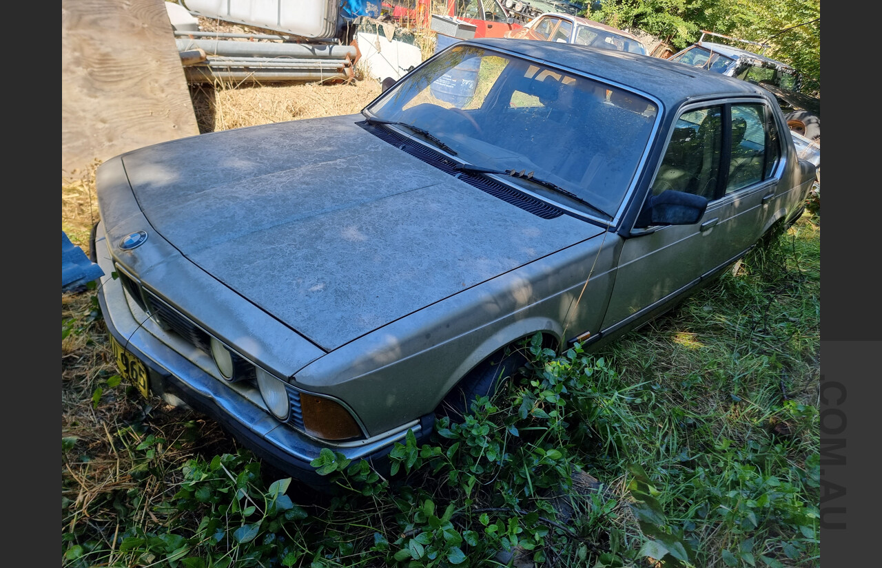 12/1985 BMW E23 735i Executive 4d Sedan Gold 3.4L - Project Car