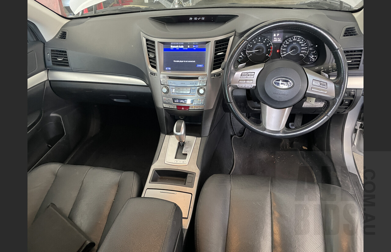 6/2012 Subaru Outback 2.5i Premium MY13 4d Wagon Silver  2.5L