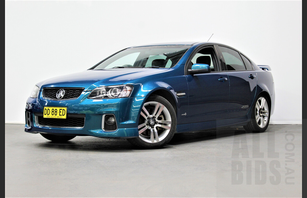 8/2012 Holden Commodore SS-V VE II MY12 4d Sedan Chlorophyll Mica 6.0L V8