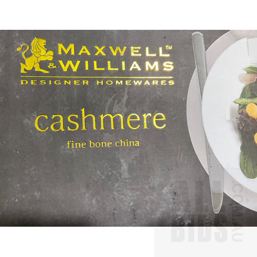 Maxwell Williams Cashmere Fine Bone China Twenty Piece Dinner Set