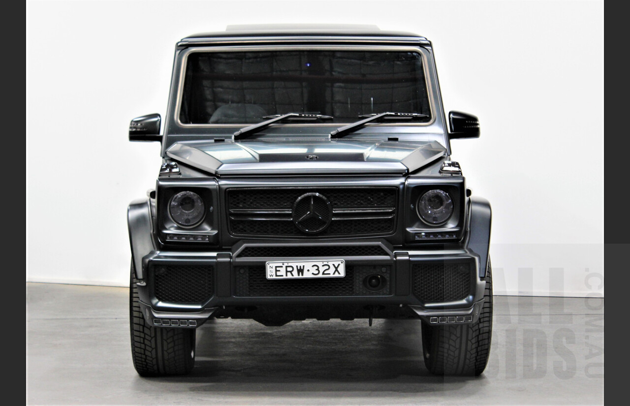 11/2013 Mercedes-Benz G63 AMG 463 MY14 4d Wagon Designo Magno Matte Black 5.5L Bi-Turbo V8