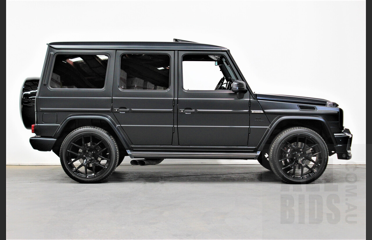 11/2013 Mercedes-Benz G63 AMG 463 MY14 4d Wagon Designo Magno Matte Black 5.5L Bi-Turbo V8