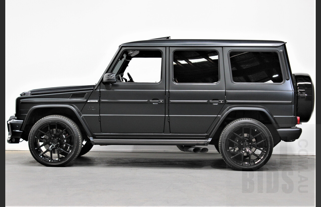 11/2013 Mercedes-Benz G63 AMG 463 MY14 4d Wagon Designo Magno Matte Black 5.5L Bi-Turbo V8