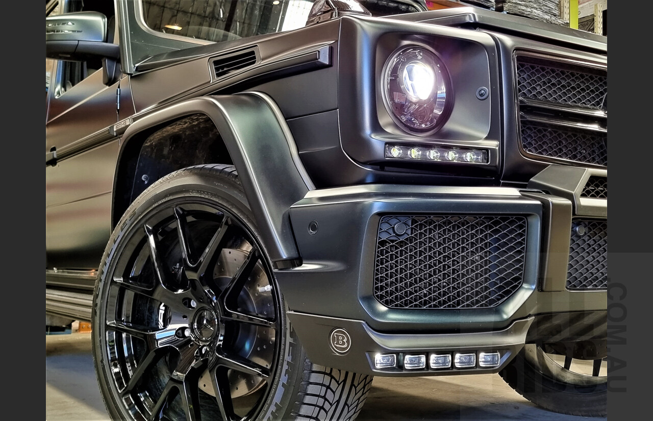 11/2013 Mercedes-Benz G63 AMG 463 MY14 4d Wagon Designo Magno Matte Black 5.5L Bi-Turbo V8
