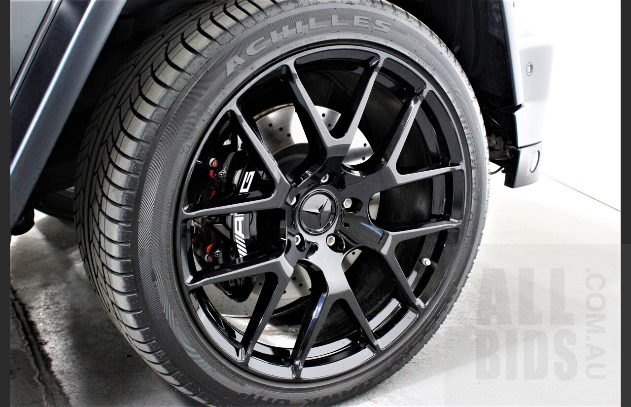 11/2013 Mercedes-Benz G63 AMG 463 MY14 4d Wagon Designo Magno Matte Black 5.5L Bi-Turbo V8