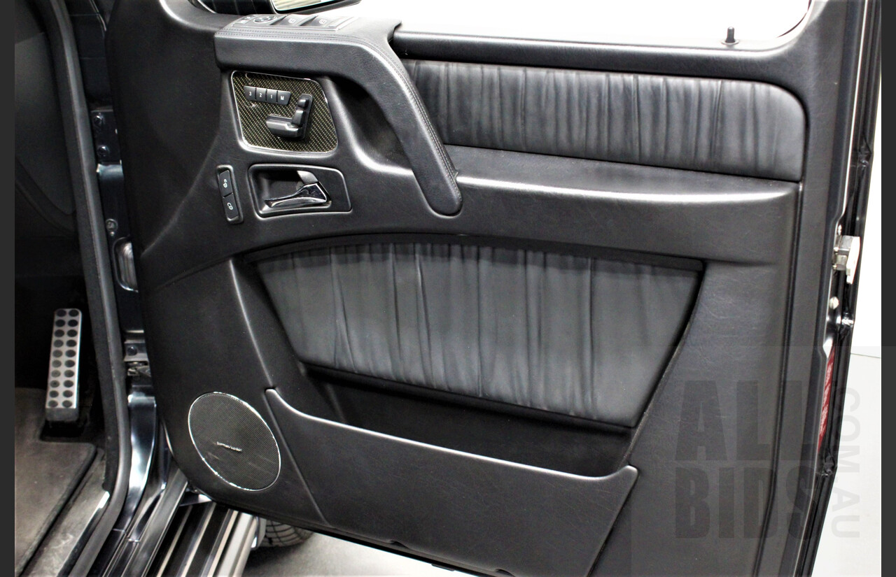 11/2013 Mercedes-Benz G63 AMG 463 MY14 4d Wagon Designo Magno Matte Black 5.5L Bi-Turbo V8