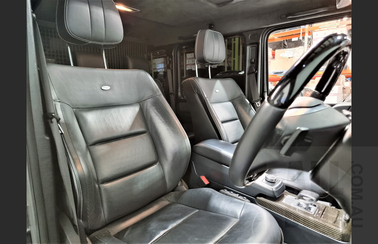 11/2013 Mercedes-Benz G63 AMG 463 MY14 4d Wagon Designo Magno Matte Black 5.5L Bi-Turbo V8