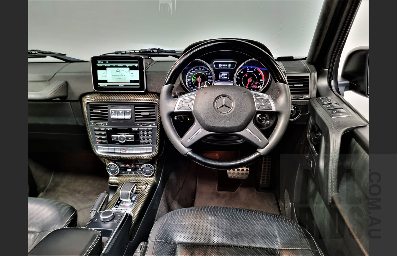 11/2013 Mercedes-Benz G63 AMG 463 MY14 4d Wagon Designo Magno Matte Black 5.5L Bi-Turbo V8
