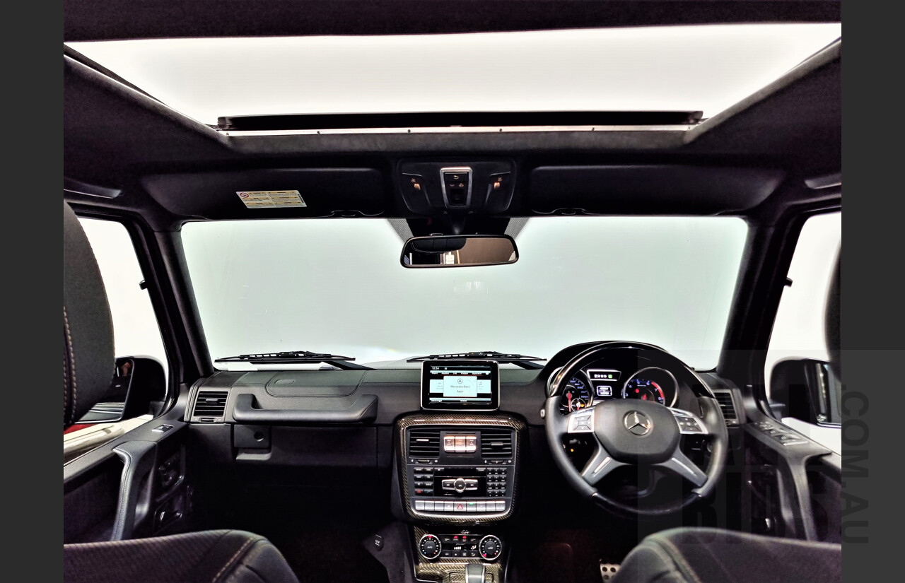 11/2013 Mercedes-Benz G63 AMG 463 MY14 4d Wagon Designo Magno Matte Black 5.5L Bi-Turbo V8