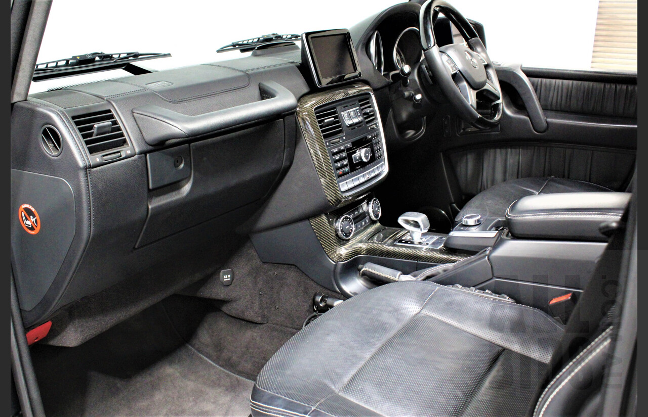 11/2013 Mercedes-Benz G63 AMG 463 MY14 4d Wagon Designo Magno Matte Black 5.5L Bi-Turbo V8